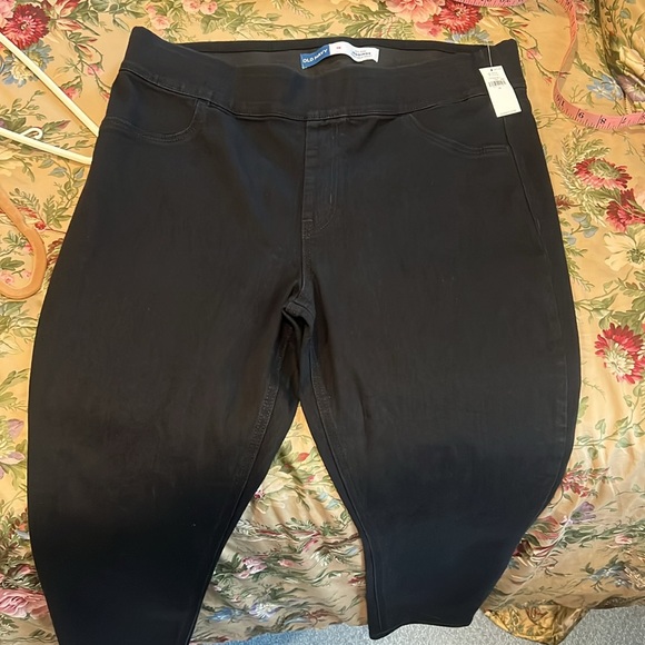 Old Navy Jeans Rockstar pull on  NWT skinny Jeans/jeggings adjustable - Picture 1 of 16